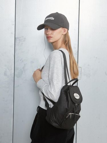 PATCH PADDED BACKPACK_BLACK - ANOETIC - Modalova