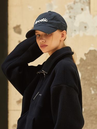 LETTERING BALL CAP_NAVY - ANOETIC - Modalova