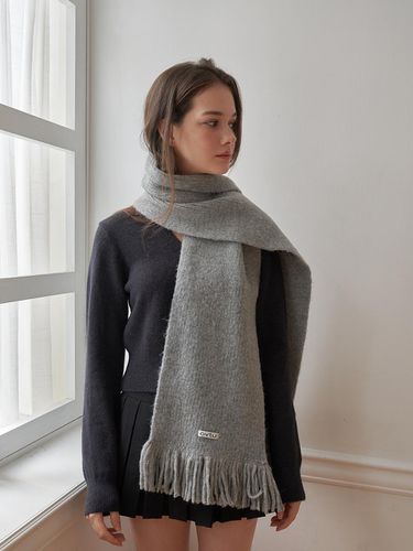 Basic Knit Muffler (4color) - OVT-U - Modalova