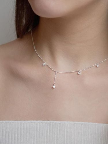 Petite Point Cubic Necklace - OVT-U - Modalova