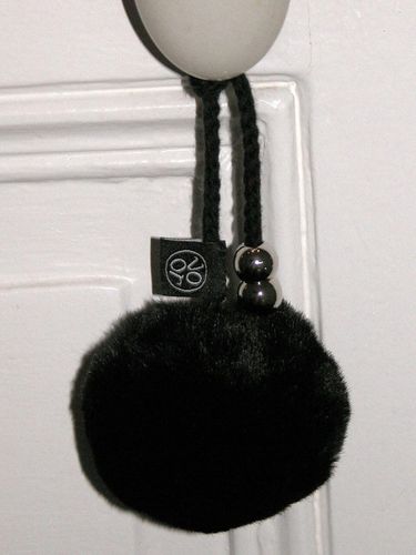 Fur Key Ring_Medium_Black - voor - Modalova