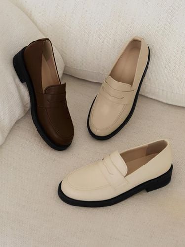 Exclusive] Def round penny loafers (3.5cm) - SAPPUN - Modalova