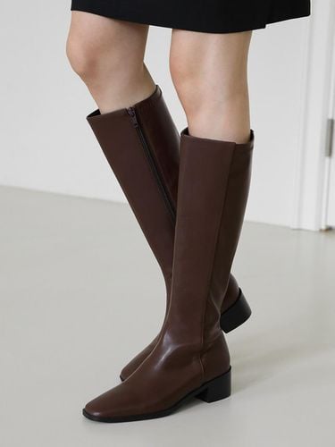 Bria Square Long Boots (4.5cm) - SAPPUN - Modalova