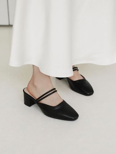 Kipli Strap Mule Heels (5cm) - SAPPUN - Modalova