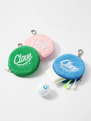 SS ] Boucle Golf Ball Pouch (3color) - CLOVE - Modalova