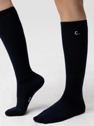 SS ] Logo Knee Socks (Dark ) - CLOVE - Modalova