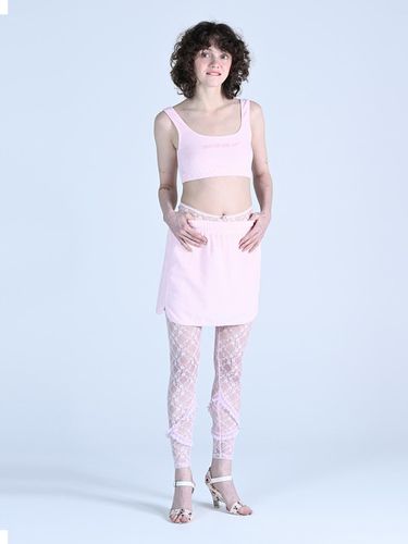 Cozy Jam Mini Skirt Light Pink WBDSSK002LP - WOVEMENT - Modalova