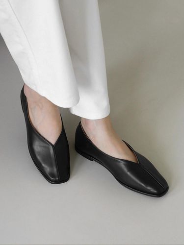 Kindler Square Flat Shoes (1cm) - SAPPUN - Modalova