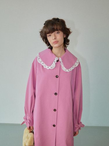 Multi Cookie Trench - coat Pink WBDFCT001PK - WOVEMENT - Modalova