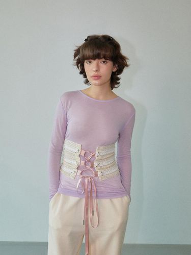 Soft Sheer Top Lilac WBDFTP001LC - WOVEMENT - Modalova