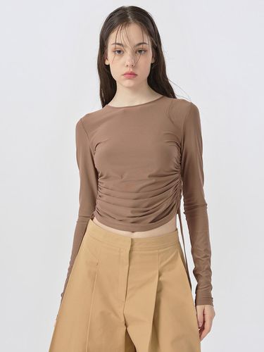 Side String Point T - Shirt Brown WBBFTP025BR - WOVEMENT - Modalova