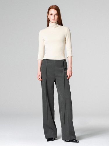 Comfy wide - fit pants GREY WBCFPA003GR - WOVEMENT - Modalova