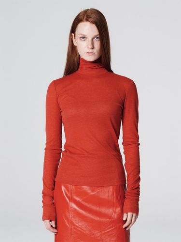 High - neck jersey top RED WBCFTP004RD - WOVEMENT - Modalova