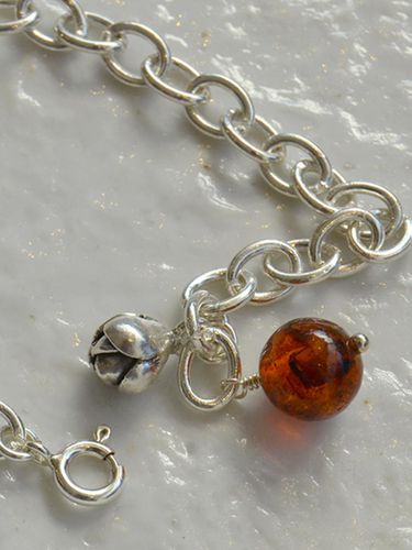 Bold chain b. rose amber Bracelet - martha in the garret - Modalova