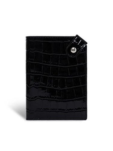 Matiere leather passport wallet - Prends soin de toi - Modalova