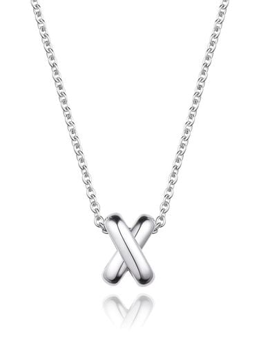 Crossing silver necklace SA24C66P - STONEHENgE - Modalova