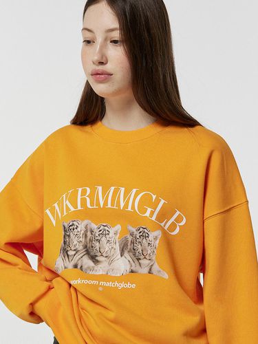 TIGER CUB SWEATSHIRT (ORANGE) - MATCHGLOBE - Modalova