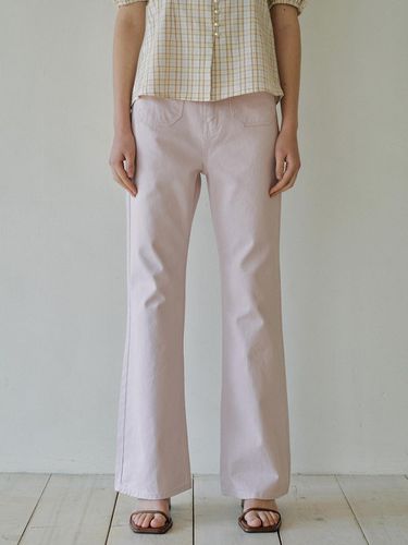 V. pocket denim pants (pink) - VERBE - Modalova