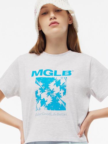 PALM TREE CROPPED T-SHIRT () - MATCHGLOBE - Modalova