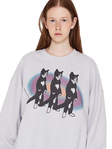 STANDING CAT SWEATSHIRT () - MATCHGLOBE - Modalova