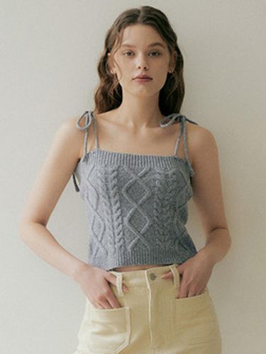 Bubble crop knit top () - VERBE - Modalova