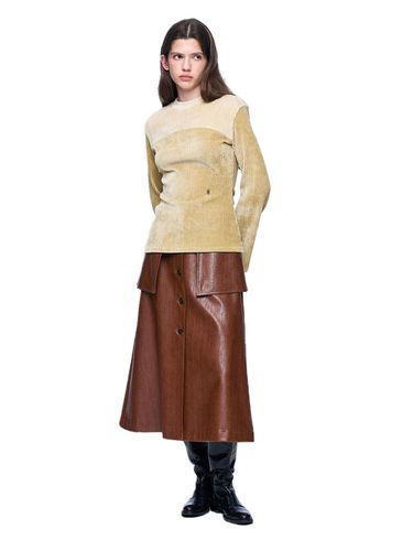 HANNAH POCKET SKIRT, TAN BROWN - PUBLICKA X - Modalova