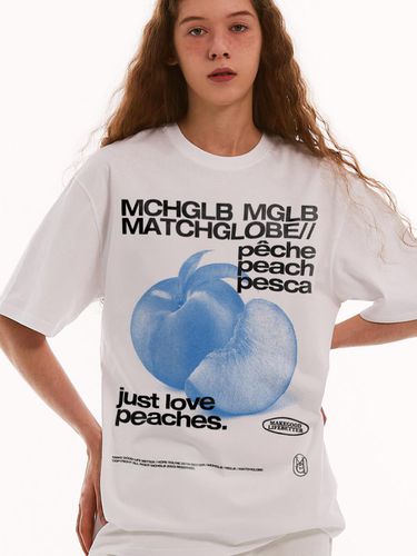 FRUIT OVERFIT T-SHIRT (WHITE) - MATCHGLOBE - Modalova