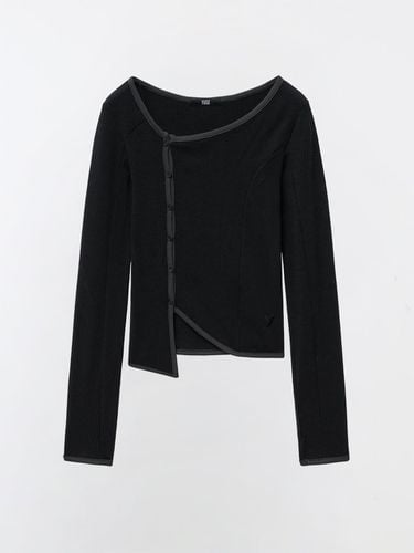 UNBALANCE COLOR BLOCK CARDIGAN TOP - YUSE - Modalova