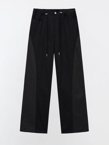 EASY STRING COLOR BLOCK PANTS - / - YUSE - Modalova