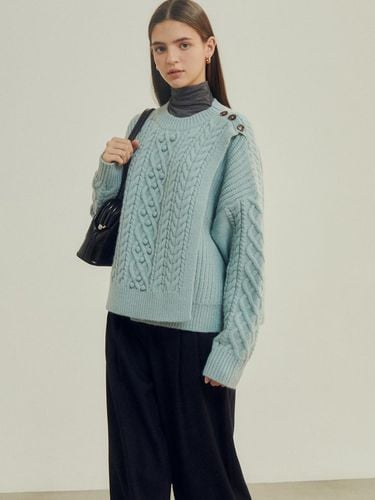 Flap cable pullover knitwear GNCP1POJ3 - JJ JIGOTT - Modalova