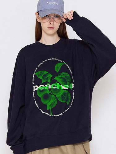 CIRCLE FRUIT SWEATSHIRT (NAVY) - MATCHGLOBE - Modalova