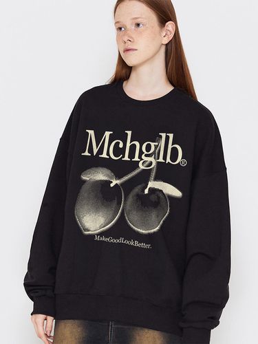 TWICE FRUIT SWEATSHIRT (BLACK) - MATCHGLOBE - Modalova