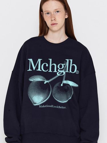 TWICE FRUIT SWEATSHIRT (NAVY) - MATCHGLOBE - Modalova