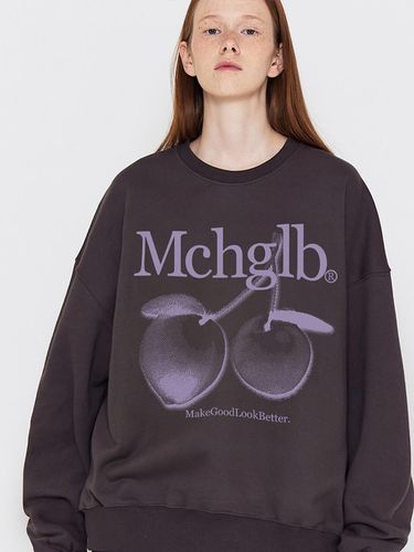 TWICE FRUIT SWEATSHIRT (DARK GREY) - MATCHGLOBE - Modalova