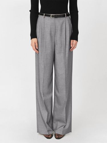 Wool Signature Slacks_GRAY - ONE - Modalova