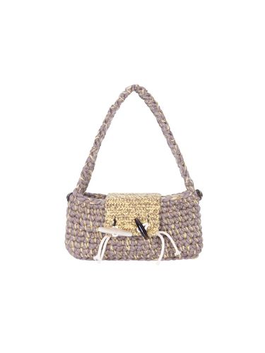 Crochet Bag Beige Yellow - Kijun - Modalova