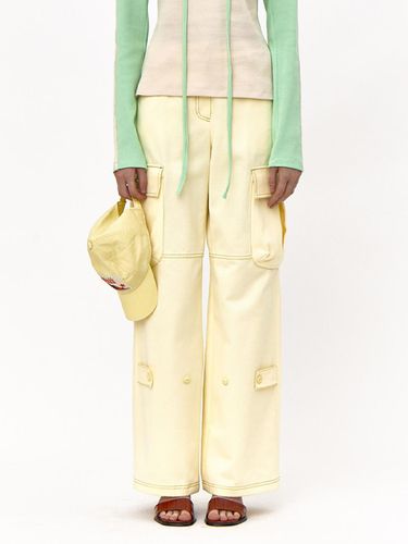 Exclusive] Cargo Pants Yellow - Kijun - Modalova