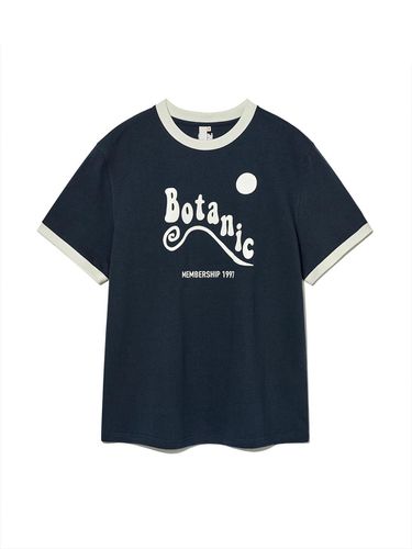 Botanic T - Shirt Navy - Kijun - Modalova