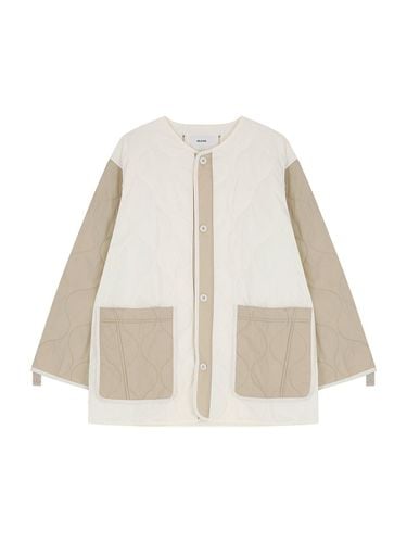 QUILTED JACKET (BEIGE) - VIS A VIS - Modalova