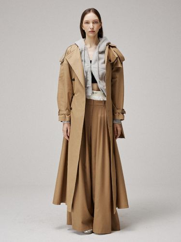 Signature double button trench coat - MMAM - Modalova