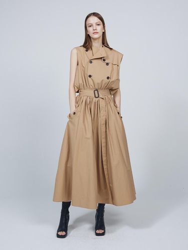 Signature sleeveless trench coat dress - MMAM - Modalova