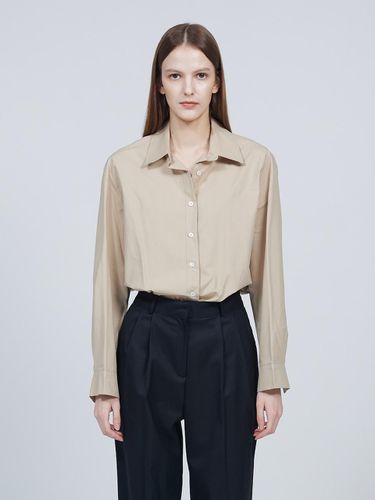 ESSENTIAL] Signature basic pleated shirt - MMAM - Modalova