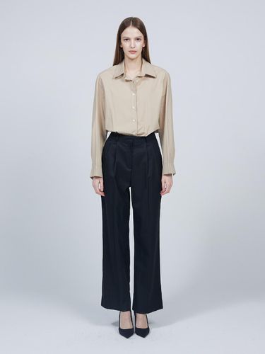 Signature pleated slacks - MMAM - Modalova