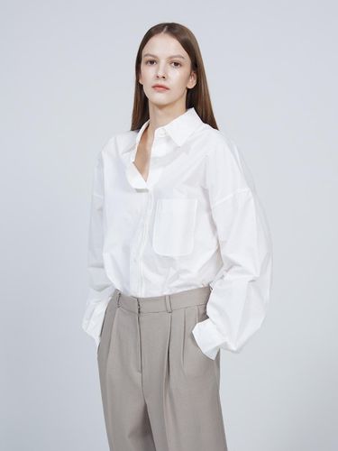 ESSENTIAL] Pocket basic pleated shirt - MMAM - Modalova