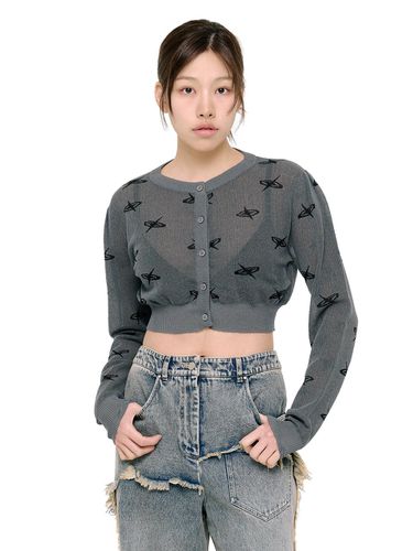 PLUTO CROPPED CARDIGAN (LEBSSNC1323) - LETOILE - Modalova