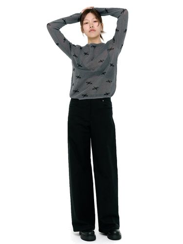 HIGH WAIST LONG PANTS (LEBSSPT5180) - LETOILE - Modalova