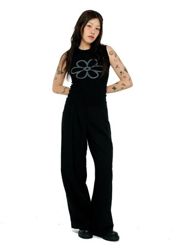 DOUBLE TUCK WIDE PANTS (LEBSSPT5036) - LETOILE - Modalova