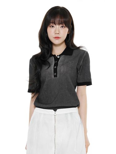 COLLAR KNIT TOP (LEBSSNL1315)_ 2 COLOR - LETOILE - Modalova