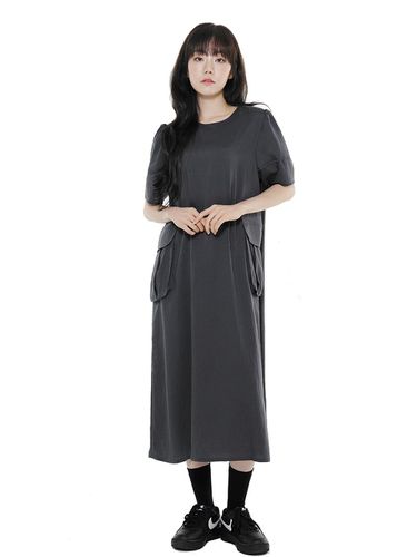 HALF SLEEVE POCKET DRESS_ 2 COLORS - LETOILE - Modalova