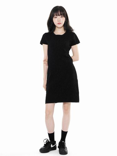 HALF SLEEVE MINI DRESS (LEBSSNO1349) _ 2COLOR - LETOILE - Modalova